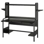 Zwart bureau (Fredde gamebureau) in prima staat, Ophalen, Zo goed als nieuw, Bureau