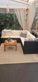 te koop lounge set met tafel, Tuin en Terras, Ophalen, Zo goed als nieuw