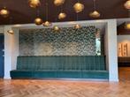 Groene eettafel bank, Huis en Inrichting, Ophalen, Gebruikt, Minder dan 75 cm, 150 tot 200 cm