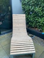 Ligbed, lengte 180cm hoogete 115cm, Tuin en Terras, Ligbedden, Ophalen, Zo goed als nieuw, Hout