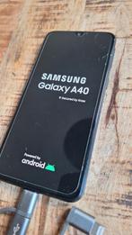 Samsung A40, Telecommunicatie, Mobiele telefoons | Samsung, 64 GB, Ophalen, Zwart, Galaxy A