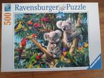 Prachtige Ravesburger Puzzel 500 Koala / Lorrie's, Ophalen of Verzenden, 500 t/m 1500 stukjes, Zo goed als nieuw, Legpuzzel