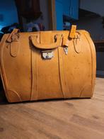 Vintage Bruine Reistas/Weekendtas, 40 tot 60 cm, 20 tot 30 cm, Bruin, Ophalen of Verzenden