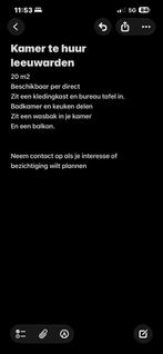 Kamer te huur