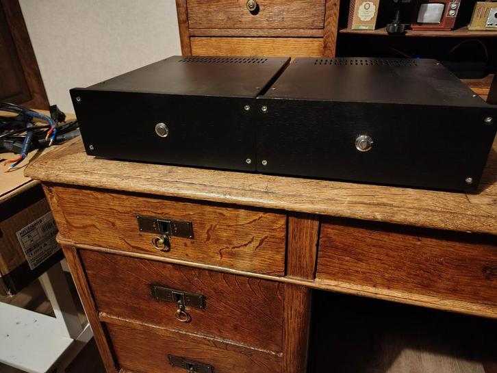 Hypex mono blocks uniek., Audio, Tv en Foto, Versterkers en Receivers, 120 watt of meer, Overige merken, Ophalen of Verzenden