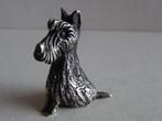 Miniatuur zilver EL22 hond westy zilveren miniaturen, Zilver, Verzenden