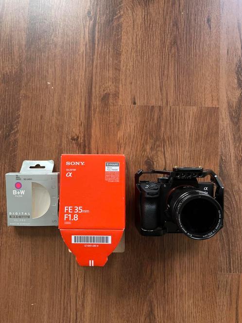 Sony objectief lens FE 35mm F1.8 + B+W nd filter mrc nano, Audio, Tv en Foto, Fotografie | Lenzen en Objectieven, Zo goed als nieuw