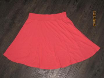Live Wild coral fluor oranje rok maat S  beschikbaar voor biedingen