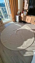 Mooi rond vloerkleed - Crème/Beige, Crème, Rond, Scandinavisch, Ophalen of Verzenden