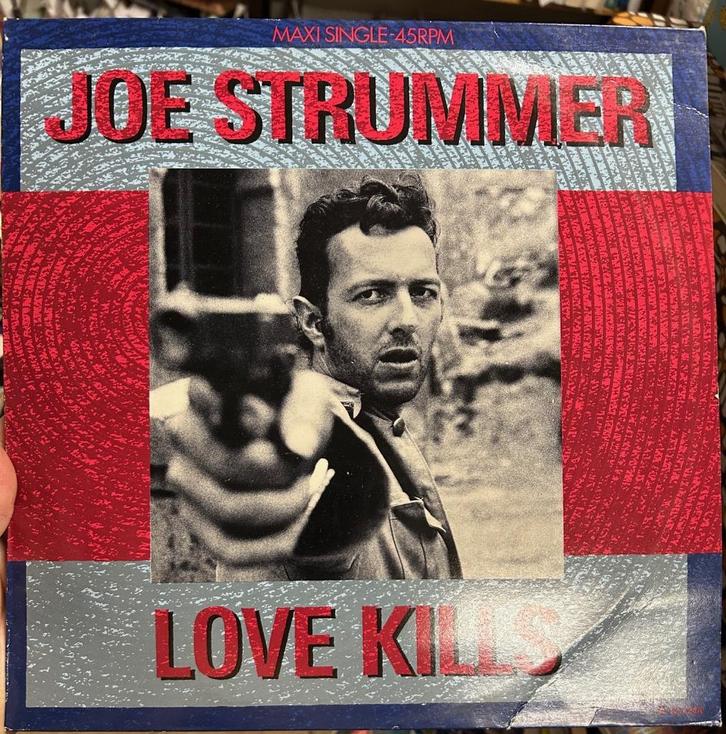 Joe Strummer: Love kills (maxi), Cd's en Dvd's, Vinyl | Rock, Zo goed als nieuw, Overige genres, 12 inch, Ophalen of Verzenden