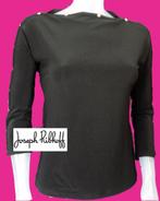 JOSEPH RIBKOFF🍂 stretch top drukknoop mouwen mt 38, Maat 38/40 (M), Verzenden, Zwart, Joseph Ribkoff
