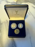 Dubbelkop Gulden 1980 Set, Postzegels en Munten, Ophalen of Verzenden, Koningin Juliana, 2½ gulden, Setje