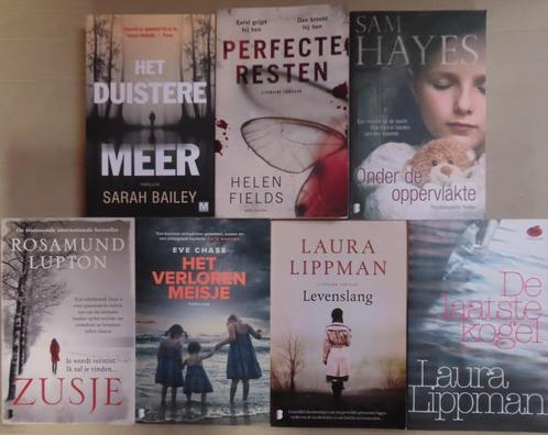 Stapel leuke thrillers; in 1 koop slechts € 7,50, Boeken, Thrillers, Gelezen, Ophalen of Verzenden