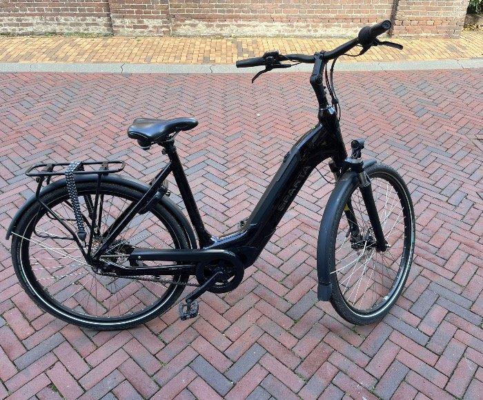 SPARTA c-Grid Ultra M7Tb Dames Dark Brownred Gloss 56cm 2023, Fietsen en Brommers, Elektrische fietsen, Gebruikt, Sparta, 55 tot 59 cm