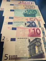 Vergulde bankbiljetten gekleurde bieden, Postzegels en Munten, Bankbiljetten | Europa | Eurobiljetten, Ophalen of Verzenden, Overige landen
