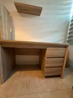 Bureau, vakken kast en nacht kastje, Ophalen, Gebruikt, Bureau