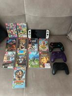 Nintendo Switch Oled met factuur + 11 spellen conpleet ZGAN, Spelcomputers en Games, Spelcomputers | Nintendo Switch, Met games