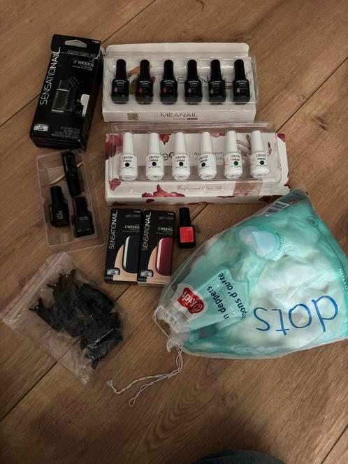 Gel nagellak, coating en diverse kleuren en accessoires, Sieraden, Tassen en Uiterlijk, Overige Accessoires, Gebruikt, Ophalen