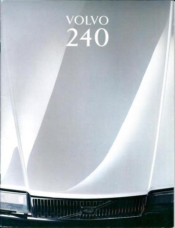 Brochure Volvo 240 Estate 1993 beschikbaar voor biedingen