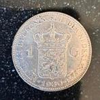 zilveren 1 gulden munt 1930 koningin Wilhelmina, Postzegels en Munten, Munten | Nederland, Ophalen of Verzenden, Koningin Wilhelmina