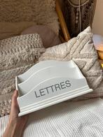 Landelijk brocante postbakje met veel opbergruimte, Huis en Inrichting, Woonaccessoires | Krantenbakken en Lectuurbakken, Ophalen of Verzenden