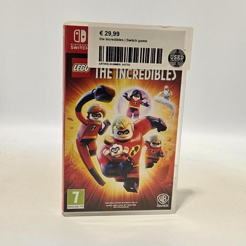 the Incredibles | Switch game, Spelcomputers en Games, Spelcomputers | Nintendo Switch, Gebruikt