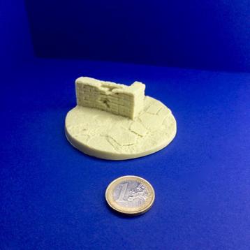 resin Diorama base - Small wall 1/35 [ DI 1 ] beschikbaar voor biedingen