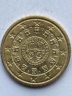 Portugal Euro munten 2 van 50  1 van 2010 en 2002., Postzegels en Munten, Munten | Europa | Euromunten, Ophalen of Verzenden, Portugal