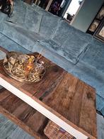 2 riviera maison salon tafel  90 x 90 + kleine, Huis en Inrichting, 50 tot 100 cm, Vierkant, Zo goed als nieuw, Minder dan 50 cm