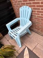 Lounge tuinstoelen stapelbaar, Ophalen of Verzenden, Gebruikt, Kunststof, Stapelbaar