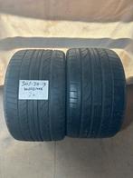 2x 305-30-19 Bridgestone Potenza RE050A Zomerbanden, Gebruikt, 305 mm, Band(en), Personenwagen