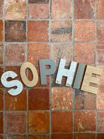 SOPHIE - Grote Houten Letters!, Ophalen of Verzenden, Zo goed als nieuw