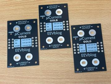uCurrent Gold (rev.5) PCB (Zwart) beschikbaar voor biedingen
