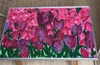 Bloemen schilderij 25,00 euro per stuk, Antiek en Kunst, Ophalen of Verzenden