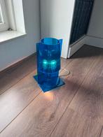 Kartell Tafellamp - Blauw Kunststof, Ophalen, Zo goed als nieuw, Kunststof, Minder dan 50 cm