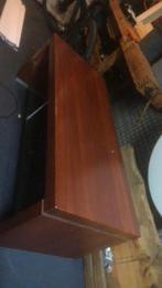 Kersenhouten bijzettafel, Huis en Inrichting, Zo goed als nieuw, 75 cm of meer, Rechthoekig, Hout