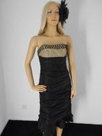 Linea Raffaelli jurk nieuw zwart chique feest stijlvol 36 S, Kleding | Dames, Jurken, Nieuw, Onder de knie, Maat 36 (S), Zwart