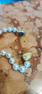 parel ketting van glas met magnetische sluiting, Ophalen of Verzenden, Gebruikt