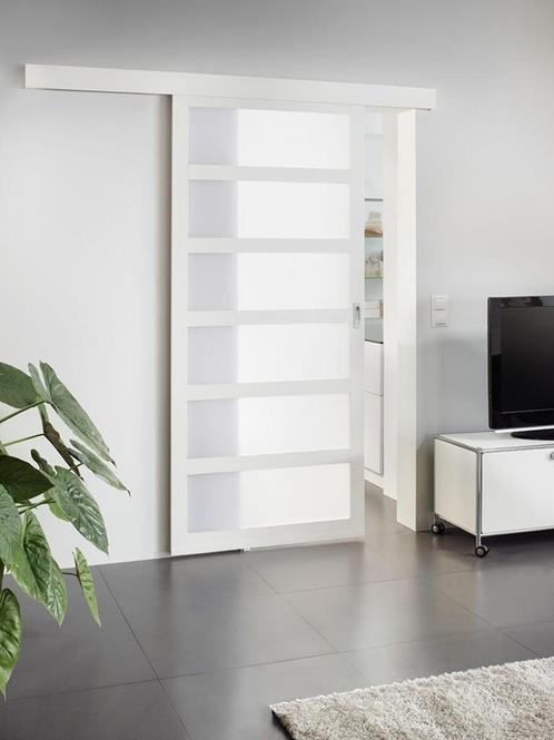 WEES SNEL! Marley schuifdeur Sunshine wit 90x211 cm, Huis en Inrichting, Stoffering | Gordijnen en Lamellen, Nieuw, 200 cm of meer