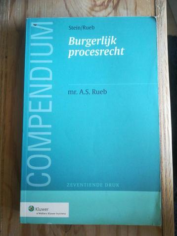 ... Stein - Compendium van het Burgerlijk procesrecht beschikbaar voor biedingen