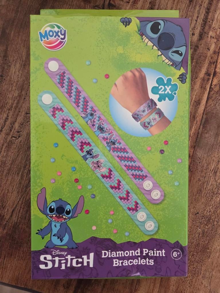 Moxy Disney Stitch Diamond Paint Armbanden, Ophalen of Verzenden, Nieuw, Materiaal