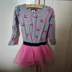 Z8 roxanne jurk grijs roze hartjes tule rok 86, Meisje, Jurkje of Rokje, Z8, Ophalen of Verzenden