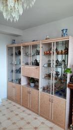 Driedelige vitrinekast | compleet & onbeschadigd, Huis en Inrichting, Kasten | Vitrinekasten, Ophalen, 200 cm of meer, 50 tot 100 cm