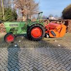 Klepelmaaier met opvang, Ophalen, Gebruikt