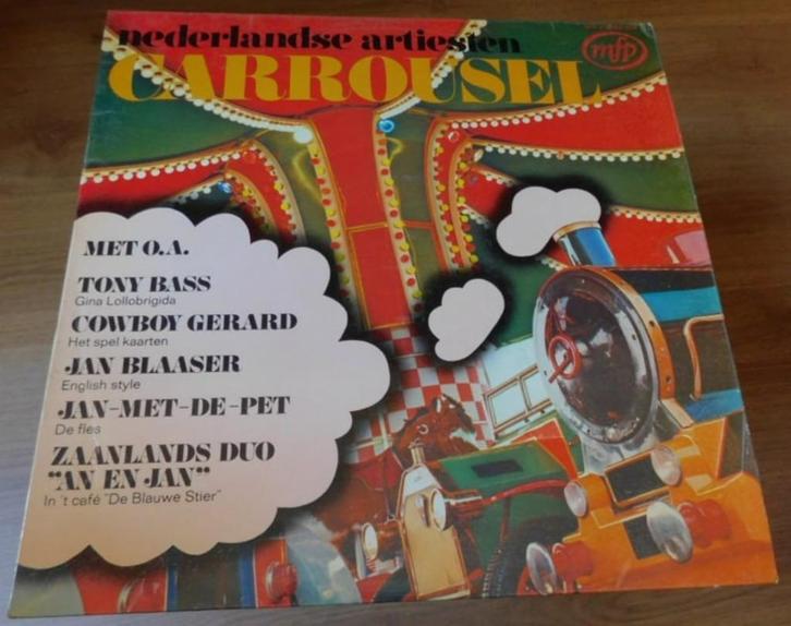 Various – Nederlandse Artiesten Carrousel, Cd's en Dvd's, Vinyl | Nederlandstalig, Gebruikt, Pop, Ophalen of Verzenden