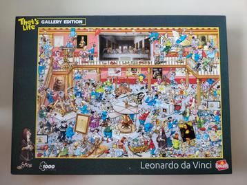 That's Life Leonardo da Vinci Puzzel 1000 stukjes beschikbaar voor biedingen