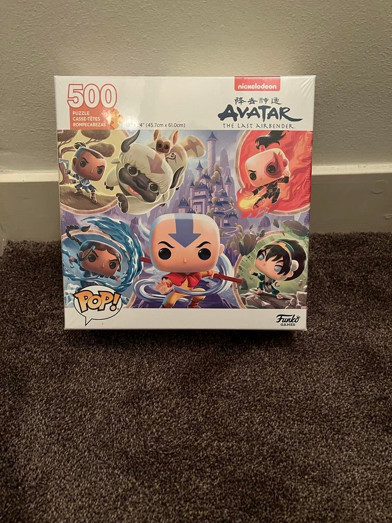 Funko Pop Avatar Puzzel - 500 Stukjes - Nieuw!, Ophalen of Verzenden, 500 t/m 1500 stukjes, Nieuw, Legpuzzel