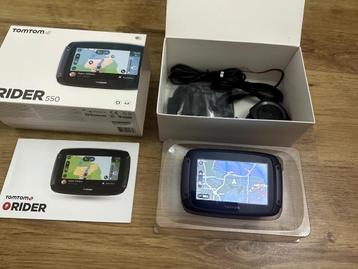 Tomtom Rider 550 Wifi World met LifeMaps-Traffics en Flits beschikbaar voor biedingen