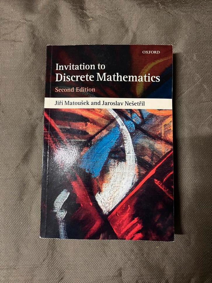 Invitation to Discrete Mathematics - 2nd Edition, Boeken, Studieboeken en Cursussen, Zo goed als nieuw, WO, Beta, Ophalen of Verzenden