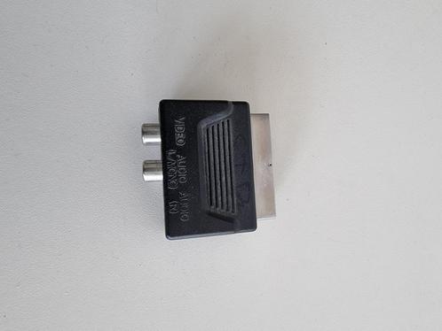Adapter scart naar composiet, Audio, Tv en Foto, Audiokabels en Televisiekabels, Gebruikt, Scartkabel, Minder dan 2 meter, Ophalen of Verzenden